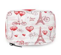 VQUVQV Love Eiffel Tower Weekly Travel Pill Organiser Pill Case Box
