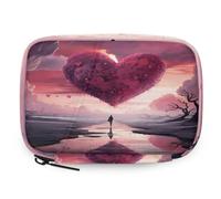 VQUVQV Love Heart Weekly Travel Pill Organiser Pill Case Box