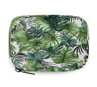VQUVQV Tropical Palm Leaf Pattern Weekly Travel Pill Organiser Pill Case