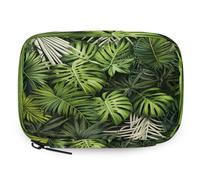 VQUVQV Tropical Palm Leaf Weekly Travel Pill Organiser Pill Case Box
