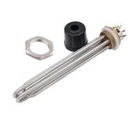 Vqxmhrpw 220v 380V Immersion Water Heating Element SUS304 Electrical Brewery Heater DN32 DN40 Resistance 2KW 3KW 4.5KW 6KW(3pcs,6KW)