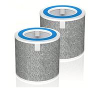 Vqxmhrpw Air Purifier Filter,Compatible For Shark,Air Purifier For HP100,HP102 And 3-in-1 Models HC450,HC451,HC452,HC455,H13 True H13(2 Pack)