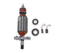 Vqxmhrpw Drive Shaft Electric Planer Armature Rotor,Anchor Stator Bearing Carbon Brush，Compatible For Makita，for N1900B 1900B