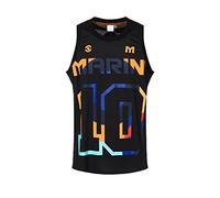 VR 46 Men's 10 Marines Tank top, Black, XL