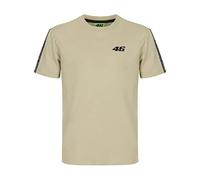 VR 46 Men's Core 46 T-Shirt, Dove Grey, XL