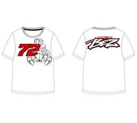VR/46 RIDERS ACADEMY Marco Bezzecchi T-Shirt,Kid,White,12/14