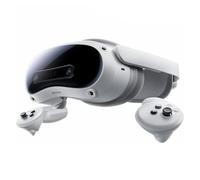 VR All-in-one Machine VR Glasses VR Headset Motion Sensing Virtual Reality, LCD Wireless Streaming Media Compatible with 2 Controllers and Charger, for Watch Movies & Video Games,A