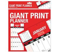 VR Angel 2026 Wall Calendar Giant Print Month to View Planner Spiral Bound Calendar for Home Business Office School - 60 gsm Paper