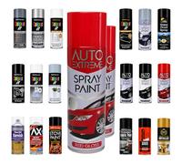 VR ANGLE 2 x Auto Extreme Red Gloss Spray Paint 250ml, Quick Drying Multi Surface Aerosol Paint for Metal, Wood & Plastic, High Gloss Finish for Cars, Bikes, DIY, Crafts & Restoration Projects