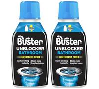 VR Angle 2 x Bathroom Plughole Unblocker 300ML | Fast-Acting Heavy Duty Bathroom Unblocker for Sinks, Showers & Baths | Ideal for Blockages, Hair removal & Slow Drain