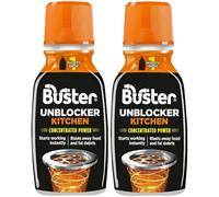 VR Angle 2 x Kitchen Plughole Unblocker 150ML | Powerful Fast-Acting Drain Cleaner for Sinks & Pipes | Ideal for Grease, Grime & Food Buildup