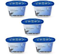 VR Angle 5 x Interior Dehumidifier - 500ml | Powerful Moisture Absorber for Home, Kitchen, Wardrobe, Caravan & Office | Say Goodbye to Condensation & Musty Smells