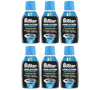 VR Angle 6 x Bathroom Plughole Unblocker 300ML | Fast-Acting Heavy Duty Bathroom Unblocker for Sinks, Showers & Baths | Ideal for Blockages, Hair removal & Slow Drain