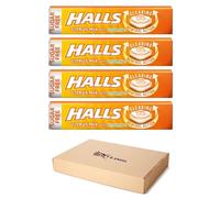 VR ANGLE Halls Citrus Mix Flavor with Vitamin 'C' Cough Relief Sugarfree Lozenges in Refreshing Pack of 4 for Instant Relief Sold by VR Angel