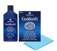 VR Angle Long Term Silver Polish Cloth and Cleaner - 125ML Kit | Restore the Beauty of Your Silver with Every Wipe | Gently Cleans, Shine & Protects Silver Jewellery
