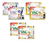 VR ANGLE VAC Freshener Disc Pack of 6,6 Discs in one pack Freshener Discs for Pet Owners, Extra Strength Vacuum Deodoriser, Fits Most Vacuum Cleaners (Each 2 x Lavender + Summer + Spring Meadow,)