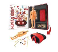 VR Box Set VR Box Set Human BodyIncludes 80 page DK interactive book, VR goggles, human anatomy model to build.