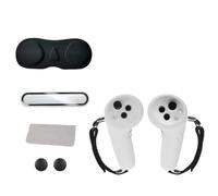 VR Controller Silicone Case with NonSlip and Lens Cover for PICO4 Ultra