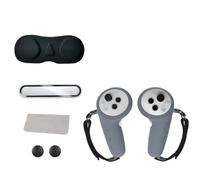 VR Controller Silicone Case with NonSlip and Lens Cover for PICO4 Ultra