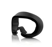 VR Face Cover for Pico4 Silicone Face Cushion Pad Anti-fogging and Leakage-proof Replacement Glasses Accessories (Black)
