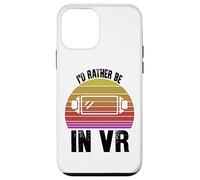 VR Gamer Funny Saying I'd Rather Be In VR Case for iPhone 12 mini