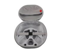 Vr Glasses Carrying Bag, Comprehensive Protection Dual Zipper Shock -Proof Vr Glasses Outdoors with Shoulder Strap for Hard Protective Case (Grey)