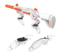 VR Handle Accessories for Meta Quest 2 & 3, Humanized Weighted Stock for Oculus Quest 3S, Enhance Control Feel, Realistic FPS Gaming Experience