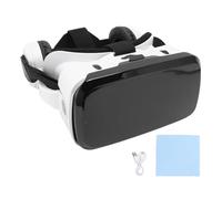 VR Headset, 3D VR Glasses Virtual Reality Goggles Compatible 5.5 to 7.2in Smartphone, 3D Glasses Headset Helmets for Movies TV Video Games
