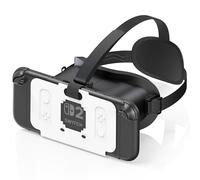 VR Headset for Nintendo Switch 2 (2025), Switch 2 Virtual Reality VR Glasses with Adjustable HD Lenses and Comfortable Head Strap, Virtual Boy 3D Goggle for Switch 2 Accessories, Black&White