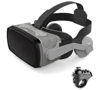 VR Headset for Phone, 3D VR Glasses with HD 110°FOV Anti-Blue Light Lenses, Virtual Reality Headsets, VR Headset for Kids, Compatible With Smartphones 4.7-7.2 Inch, Gifts For Children And Family(A)