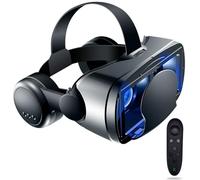 VR Headset for Phone, 3D VR Glasses with HD 110°FOV Anti-Blue Light Lenses, Virtual Reality Headsets, VR Headset for Kids, Compatible With Smartphones 4.7-7.2 Inch, Gifts For Children And Family(F)