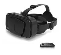 VR Headset for Phone, Virtual Reality Headsets, 3D VR Glasses with HD 110°FOV Anti-Blue Light Lenses, VR Headset for Kids Compatible iPhone Samsung Android 4.7-7.2 Inch(D)