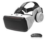 VR Headset for Phone, Virtual Reality Headsets, 3D VR Glasses with HD 110°FOV Anti-Blue Light Lenses, VR Headset for Kids Compatible iPhone Samsung Android 4.7-7.2 Inch(D)