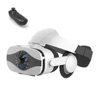 VR Headset for Phone, Virtual Reality Headsets, 3D VR Glasses with HD 110°FOV Anti-Blue Light Lenses, VR Headset for Kids Compatible iPhone Samsung Android 4.7-7.2 Inch(B)