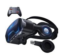VR Headset for Phone, Virtual Reality Headsets, 3D VR Glasses with HD 110°FOV Anti-Blue Light Lenses, VR Headset for Kids Compatible iPhone Samsung Android 4.7-7.2 Inch(C)
