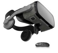 VR Headset for Phone, Virtual Reality Headsets, 3D VR Glasses With HD Anti-Blue Light Lenses, Compatible With Smartphones 4.7-7.2 Inch, Suitable For Games And Movies, Gifts For Children And Family(D)