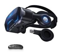 VR Headset for Phone, Virtual Reality Headsets, 3D VR Glasses With HD Anti-Blue Light Lenses, Compatible With Smartphones 4.7-7.2 Inch, Suitable For Games And Movies, Gifts For Children And Family(D)