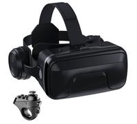 VR Headset for Phone, Virtual Reality Headsets, 3D VR Glasses With HD Anti-Blue Light Lenses, Compatible With Smartphones 4.7-7.2 Inch, Suitable For Games And Movies, Gifts For Children And Family(A)