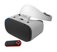 VR Headset for Phone with Controller, 3D VR Glasses for TV, Movies & Video Games, Virtual Reality Headset with 4.7-7.1Inch Screen, Adjustable Pupil Distance VR Goggles for Kids & Adults,051