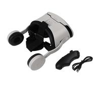 VR Headsets for Phone 3D VR Glasses Virtual Reality Headset with Controller to Play Games/Movies for iOS and for Android(Black)