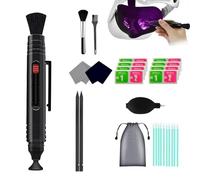 VR Lens Cleaner, Multifunctional Lens Wipes, Easy Lens Cleaner, Professional Glasses Cleaner, Quick Microfiber Cloths for Rift S, AR, VR Headset