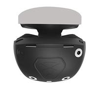 VR Protector Cover Set for Playstation VR2 Silicone Protective Rubber Sleeve PSVR2 Headset Cover and Glasses, Black