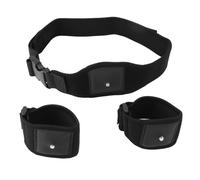 VR Tracker Belt for Vive, Full Body Tracking Strap with Adjustable Waist Belt and Wrist Straps, Polyester Fibre VR Tracker Strap for Immersive Virtual Reality Gaming Experience