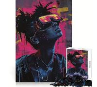 VR Vision Jigsaw Puzzles 1000 Pieces for Adults Strategic Think Light Recreation Clean Cut Xmas Present (38x26cm)