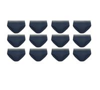 VR2 Denim Men’s Cotton Underwear 12 Pack - Elastic Waistband, Soft Durable Fabric, Full Cut Leg, Denim Colour, UK Size - XL