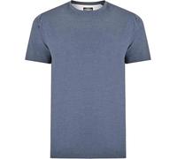 VR2 Denim Men's T-Shirts Big & Tall Short Sleeve Crew Neck Plain Tee Casual Premium Quality Top, Indigo Colour, UK Size 3XL