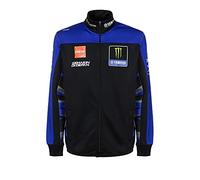 VR46 Men's Replica Sweatshirt, Black Blue, M