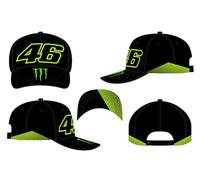 VR46 Monster Dual,Cap,Uomo,Black,