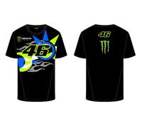 VR46 Monster Dual,T-Shirt,Uomo,Black,S