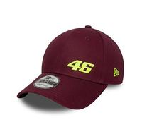 VR46 New ERA,Cap,Uomo,Bordeaux Shirt, One Size
